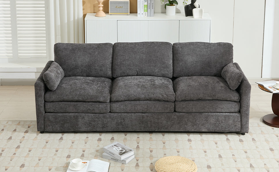 Cozy Upholstered Oversized 3-Seater Cloud Sofa