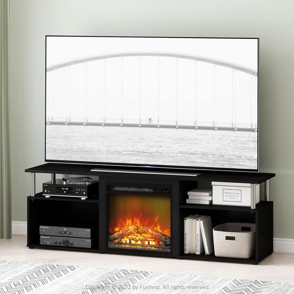 Entertainment Center With Electric Fireplace For 70 Inch TV - HearthHub