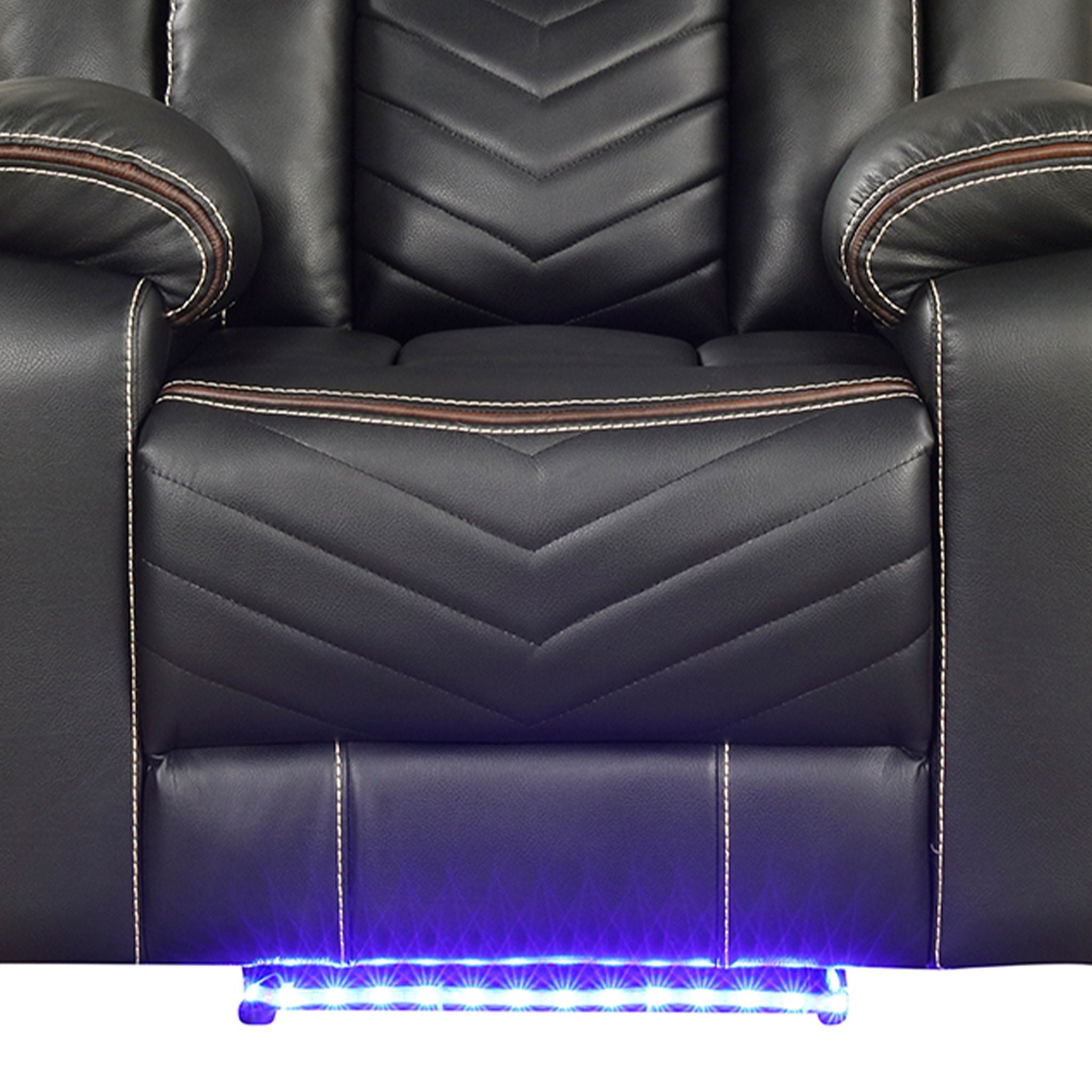 Challenger - LED Power Recliner Chair - HearthHub