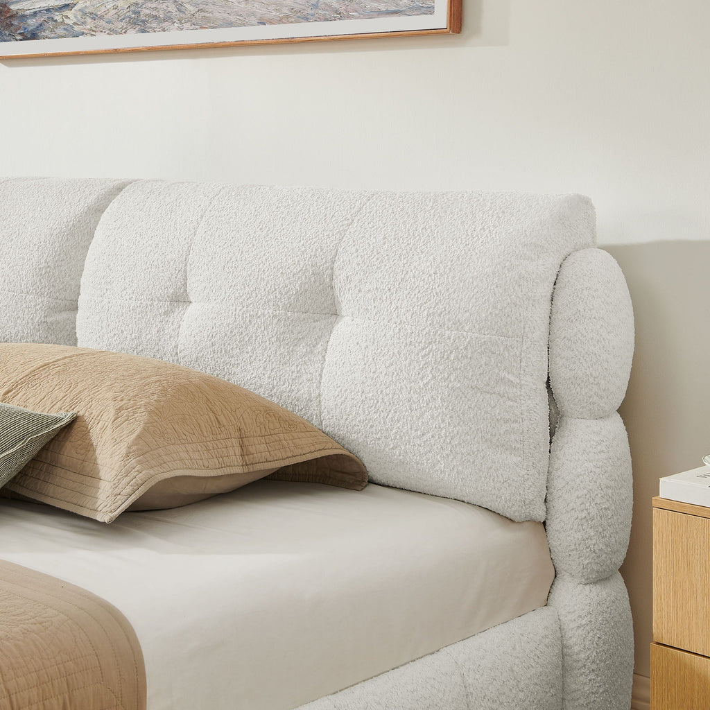 Platform Bed & Upholstered Frame - HearthHub