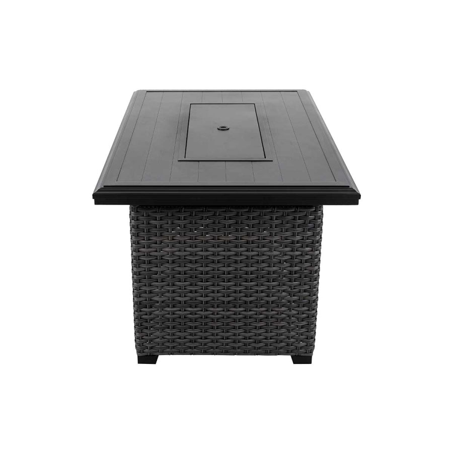 Lassen Square Firepit Table - HearthHub