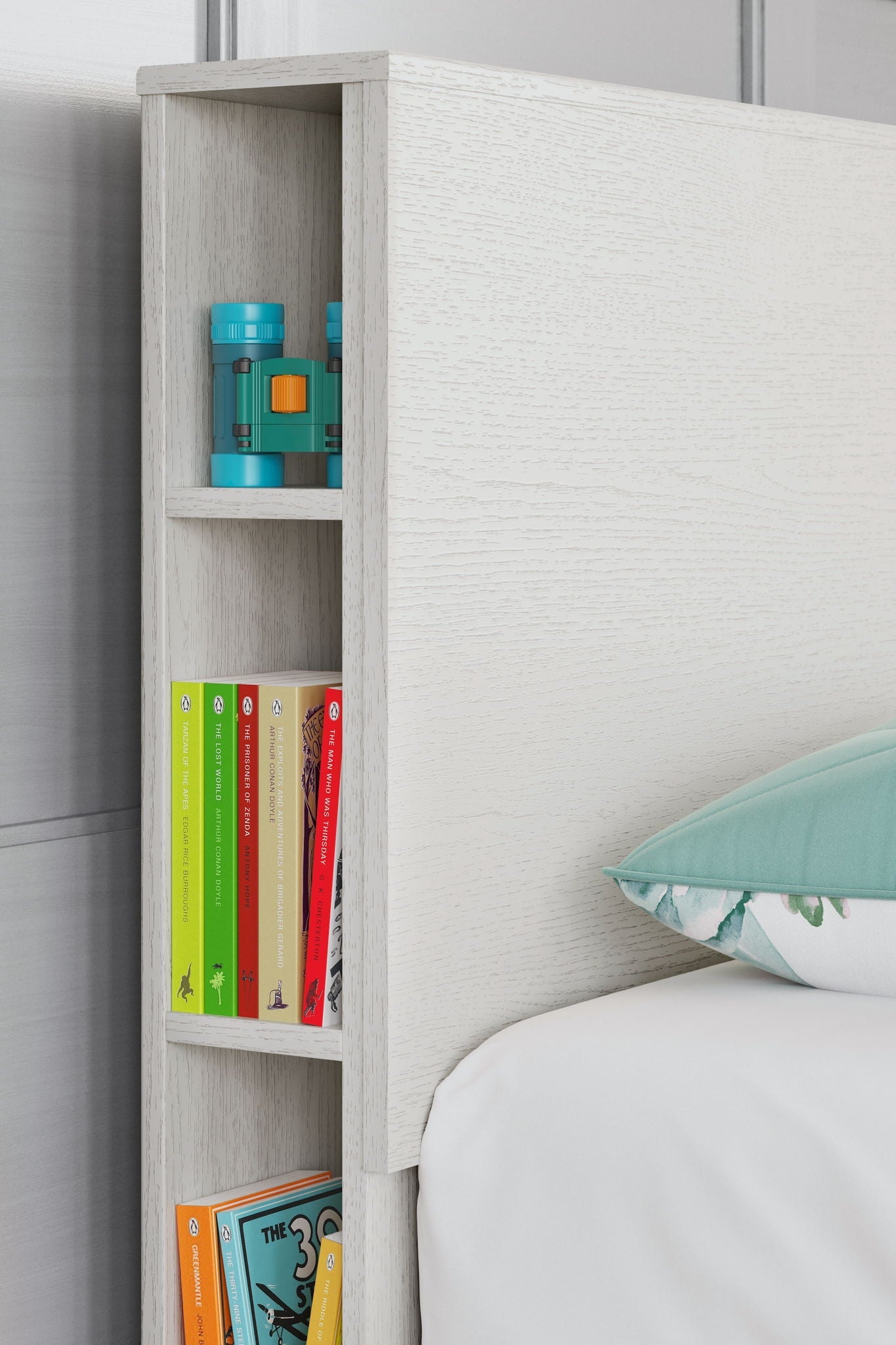 Aprilyn - Bookcase Headboard - HearthHub