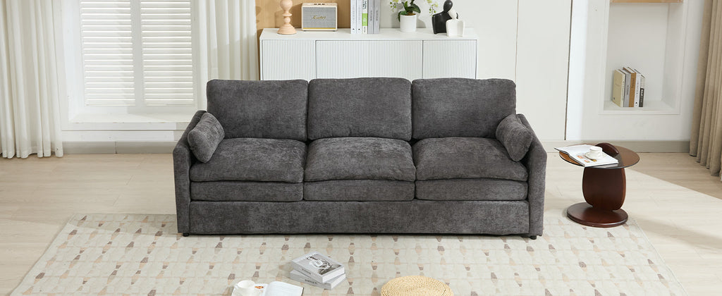 Cozy Upholstered Oversized 3-Seater Cloud Sofa