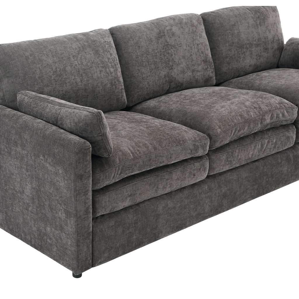 Cozy Upholstered Oversized 3-Seater Cloud Sofa