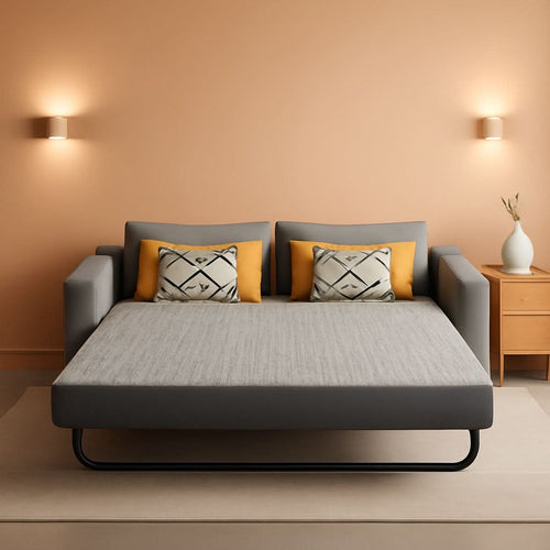 4 - Inch Memory Foam Sofa Mattress Queen Size - HearthHub