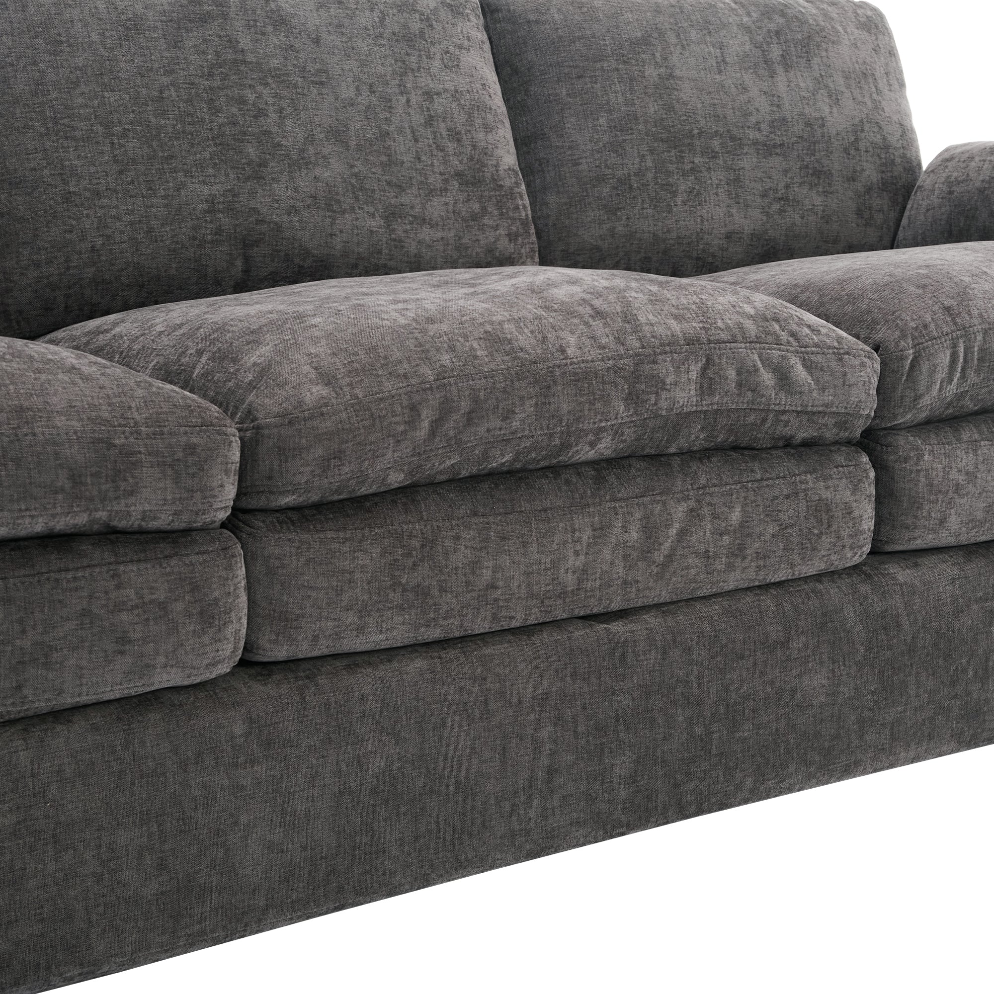 Cozy Upholstered Oversized 3-Seater Cloud Sofa