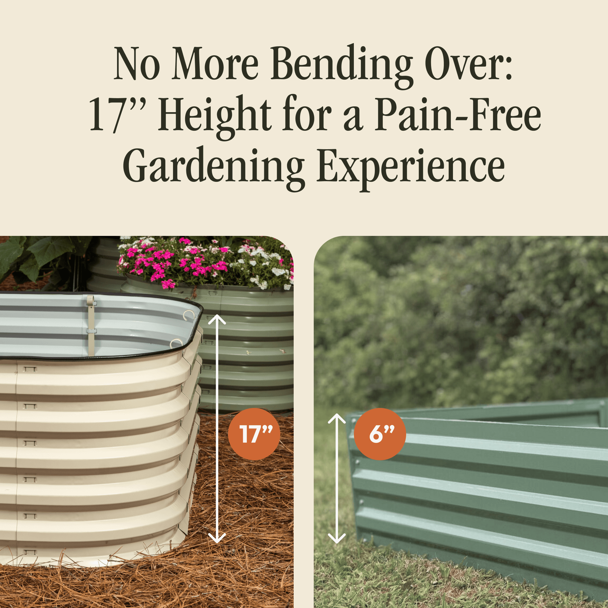 Gro - Rite "No Tools Needed" Premium Metal Raised Garden Bed Kit - HearthHub