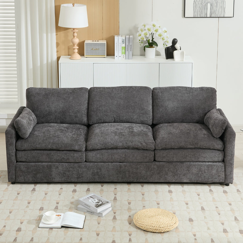 Cozy Upholstered Oversized 3-Seater Cloud Sofa