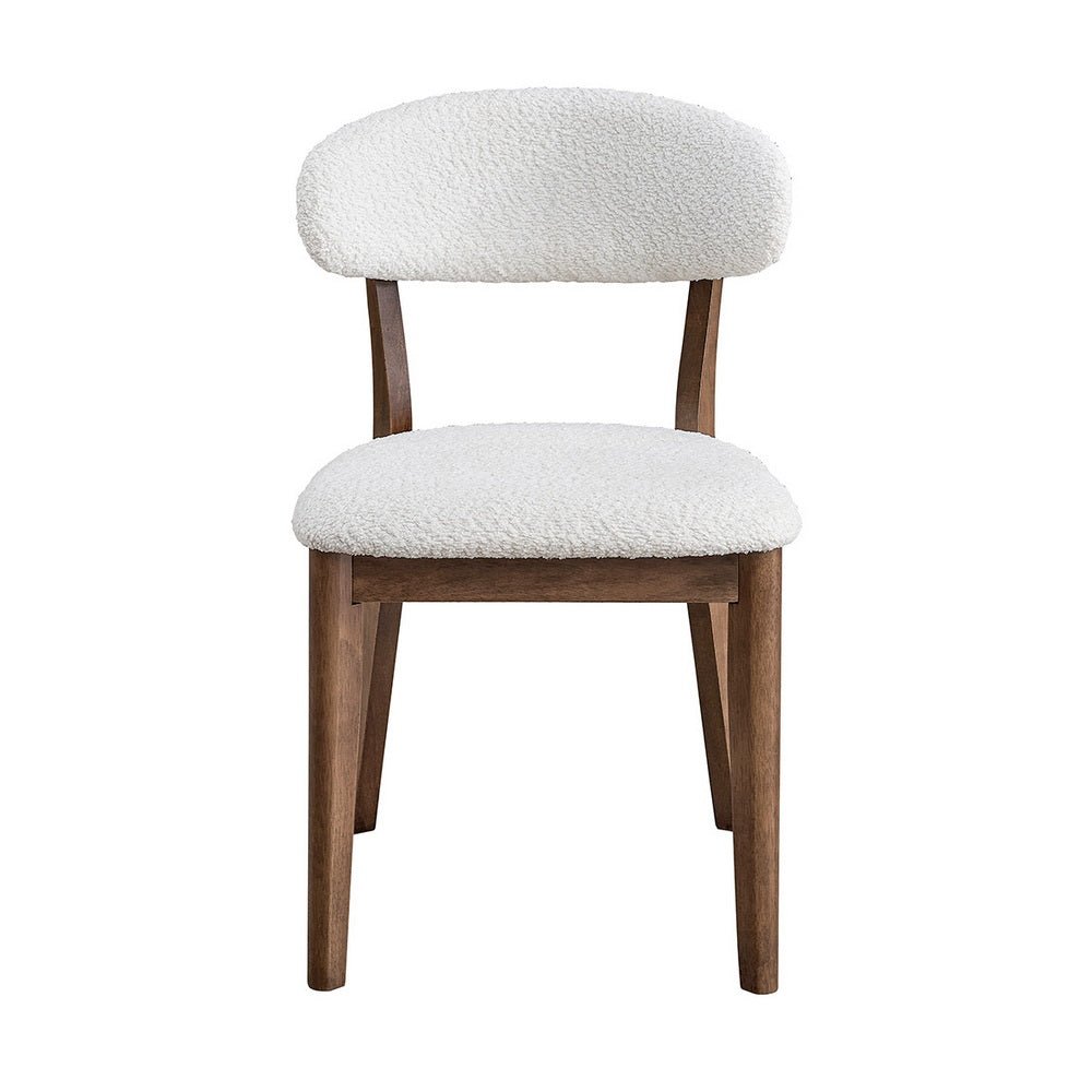 ACTU Scandinavian Dining Table Set with Upholstered Chairs for Small Spaces (Seats 4–6) - HearthHub
