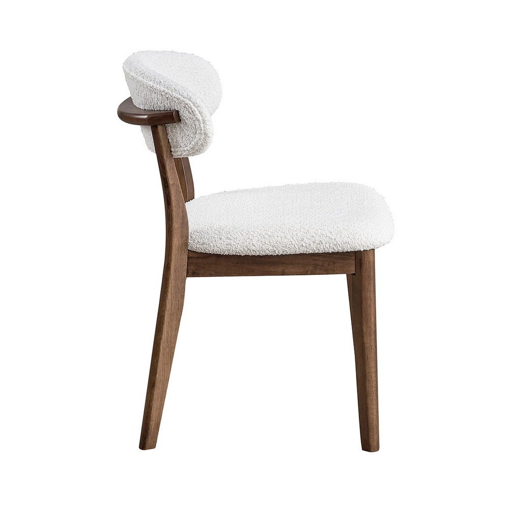 ACTU Scandinavian Dining Table Set with Upholstered Chairs for Small Spaces (Seats 4–6) - HearthHub