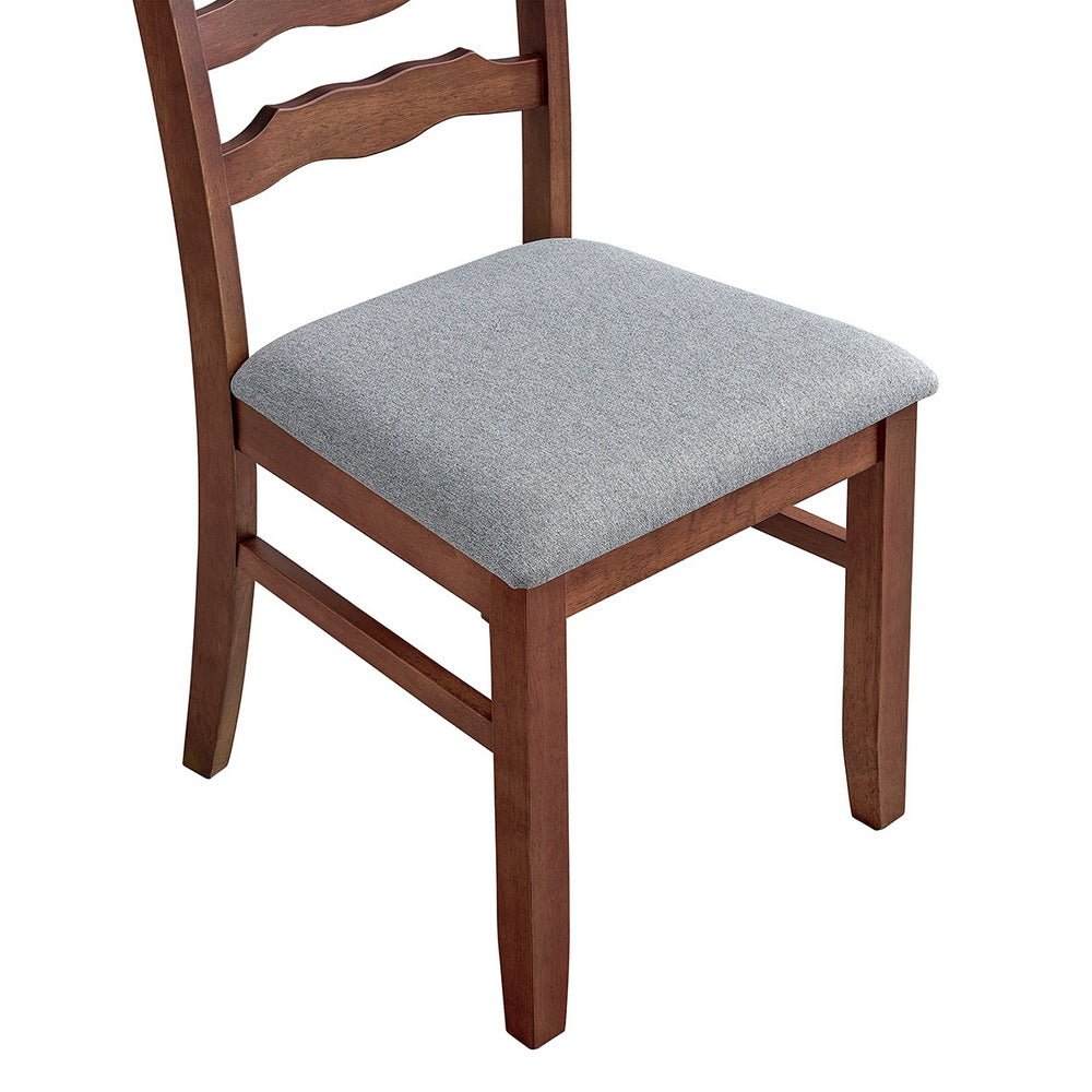 ACTU Farmhouse Dining Table Set with Upholstered Chairs for 4–6 - HearthHub