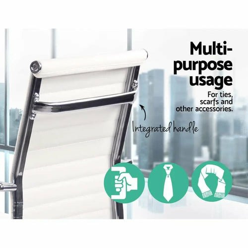 Artiss Gaming Office Chair Computer Desk Chairs Home Work Study White - HearthHub