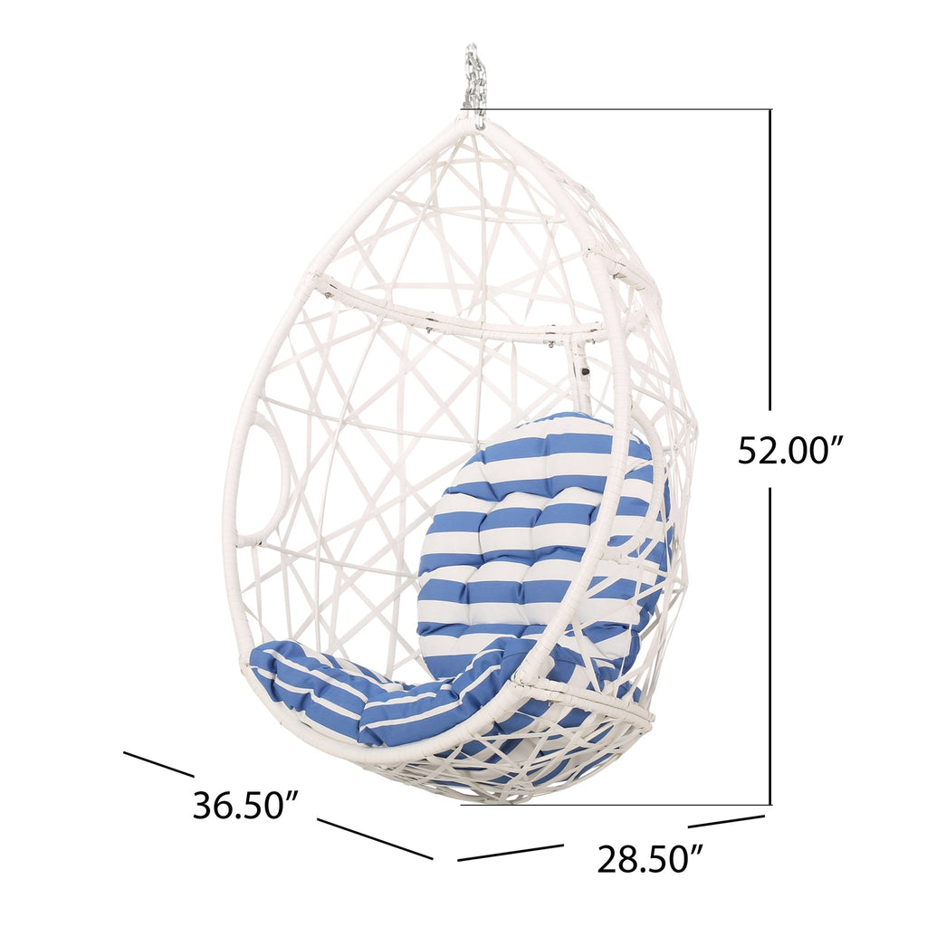 MARLIN HANGING EGG CHAIR - BASKET - HearthHub