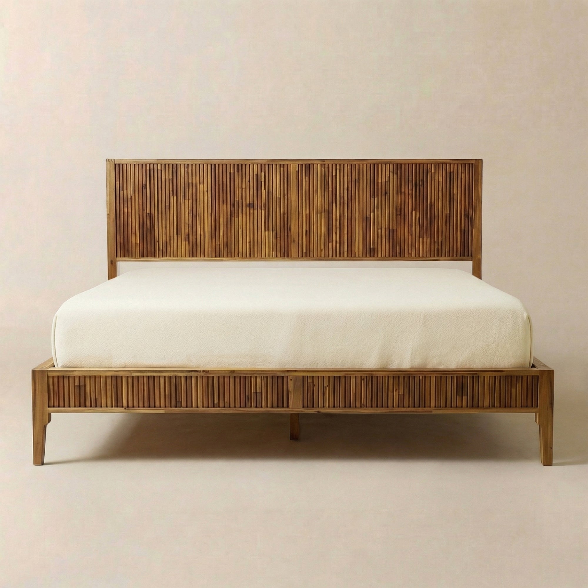Bosk Solid Wood Bed Frame - HearthHub