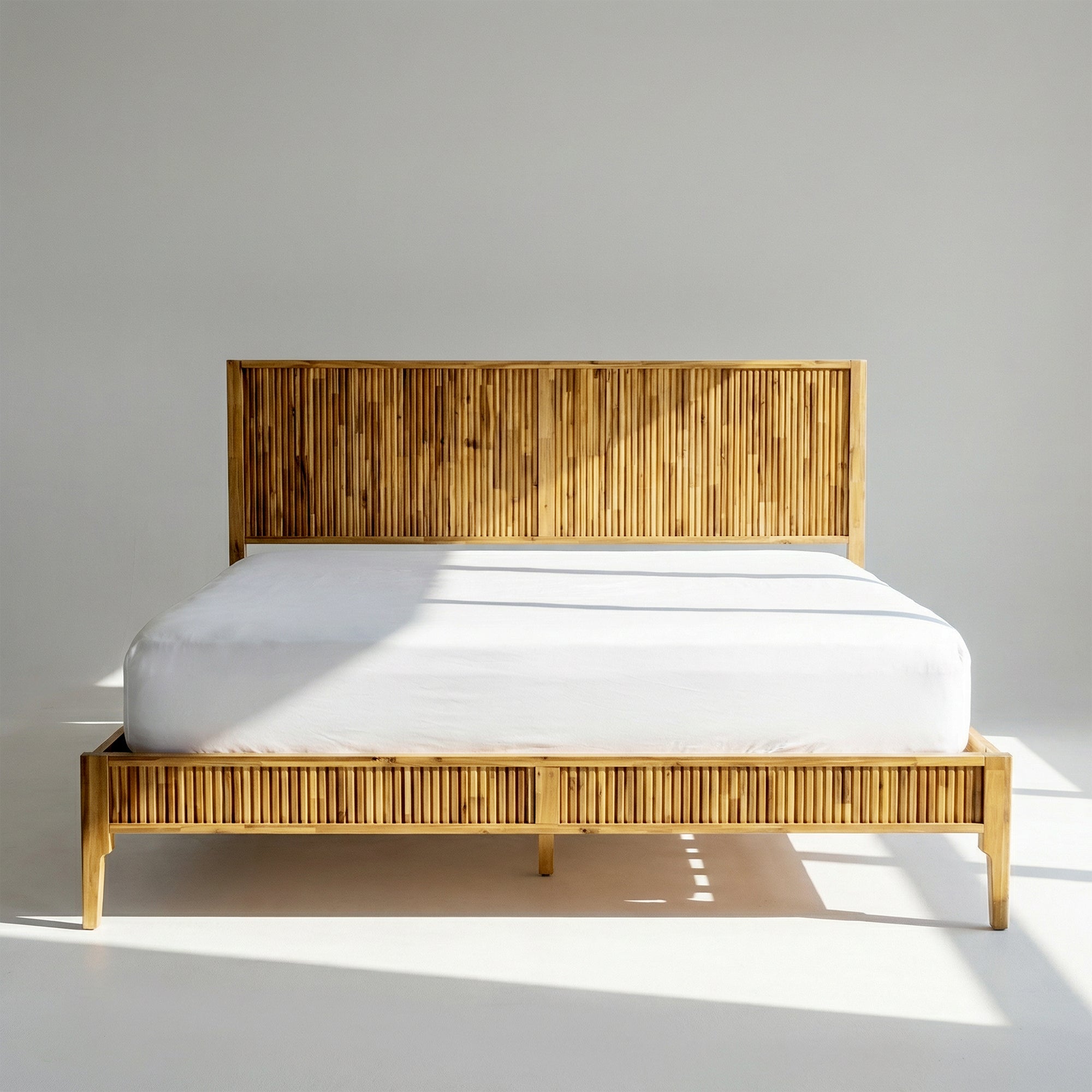 Bosk Solid Wood Bed Frame - HearthHub