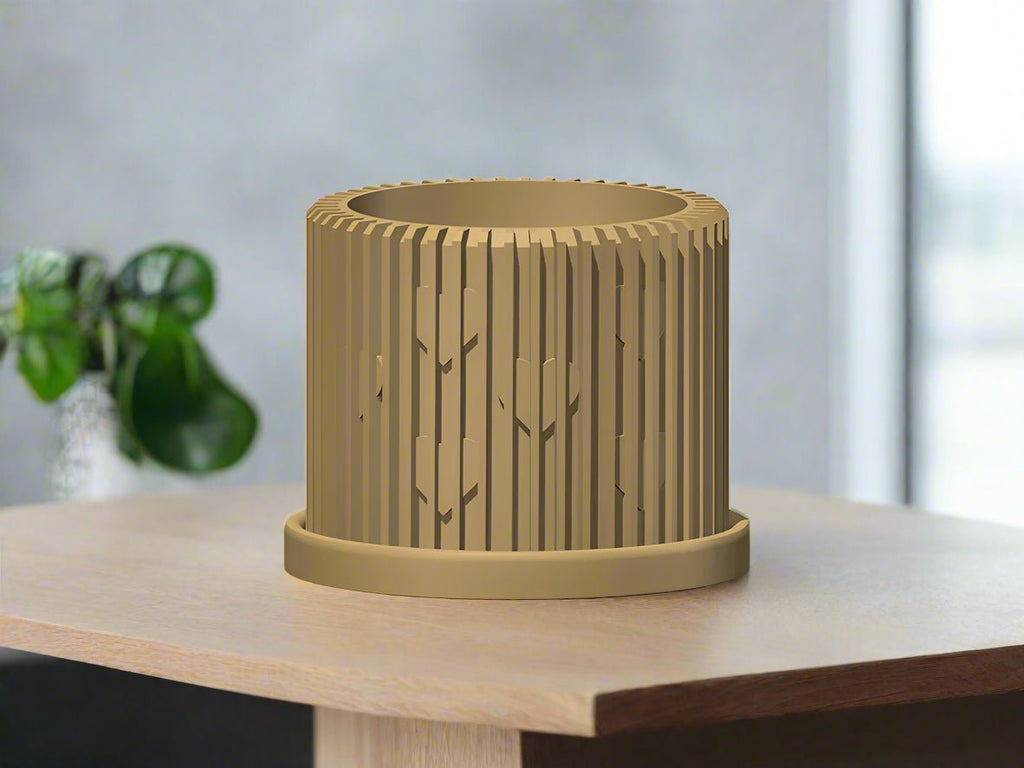 Modern Heart - Shaped Planter with Drainage & Saucer – Unique Valentine’s Day Gift for Plant Lovers, 3d Printed Planter Home Hosting Decor, - HearthHub