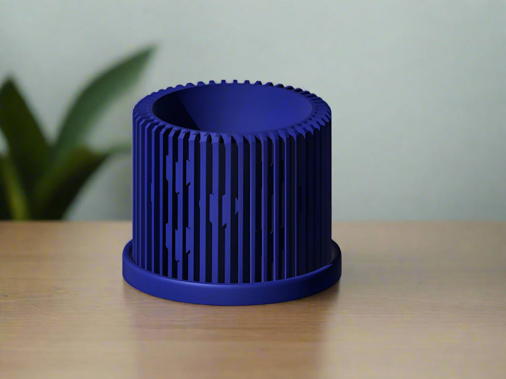 Modern Heart - Shaped Planter with Drainage & Saucer – Unique Valentine’s Day Gift for Plant Lovers, 3d Printed Planter Home Hosting Decor, - HearthHub