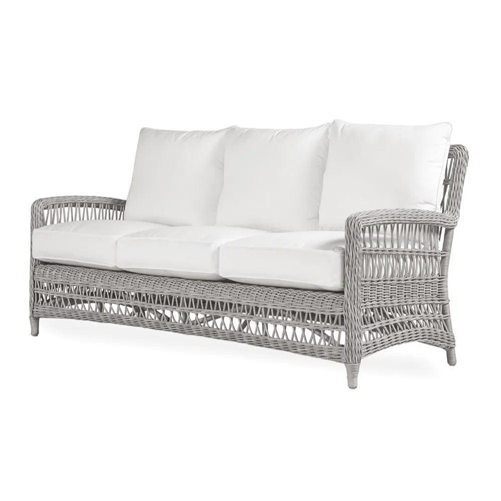 Mackinac Outdoor Furniture Sofa Set Chair & Tables - HearthHub