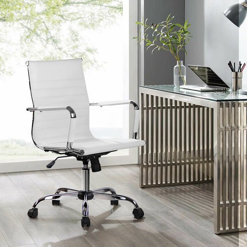 Artiss Gaming Office Chair Computer Desk Chairs Home Work Study White - HearthHub