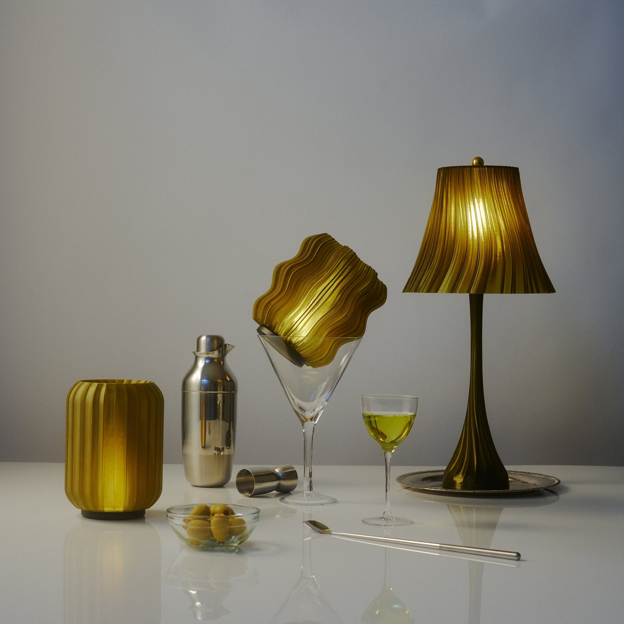 Pleat Lamp - HearthHub