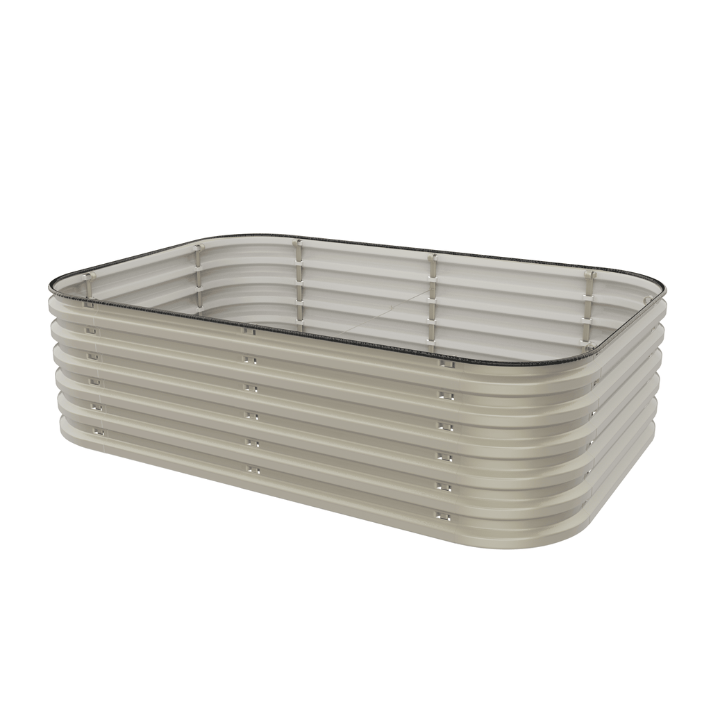 Gro - Rite "No Tools Needed" Premium Metal Raised Garden Bed Kit - HearthHub