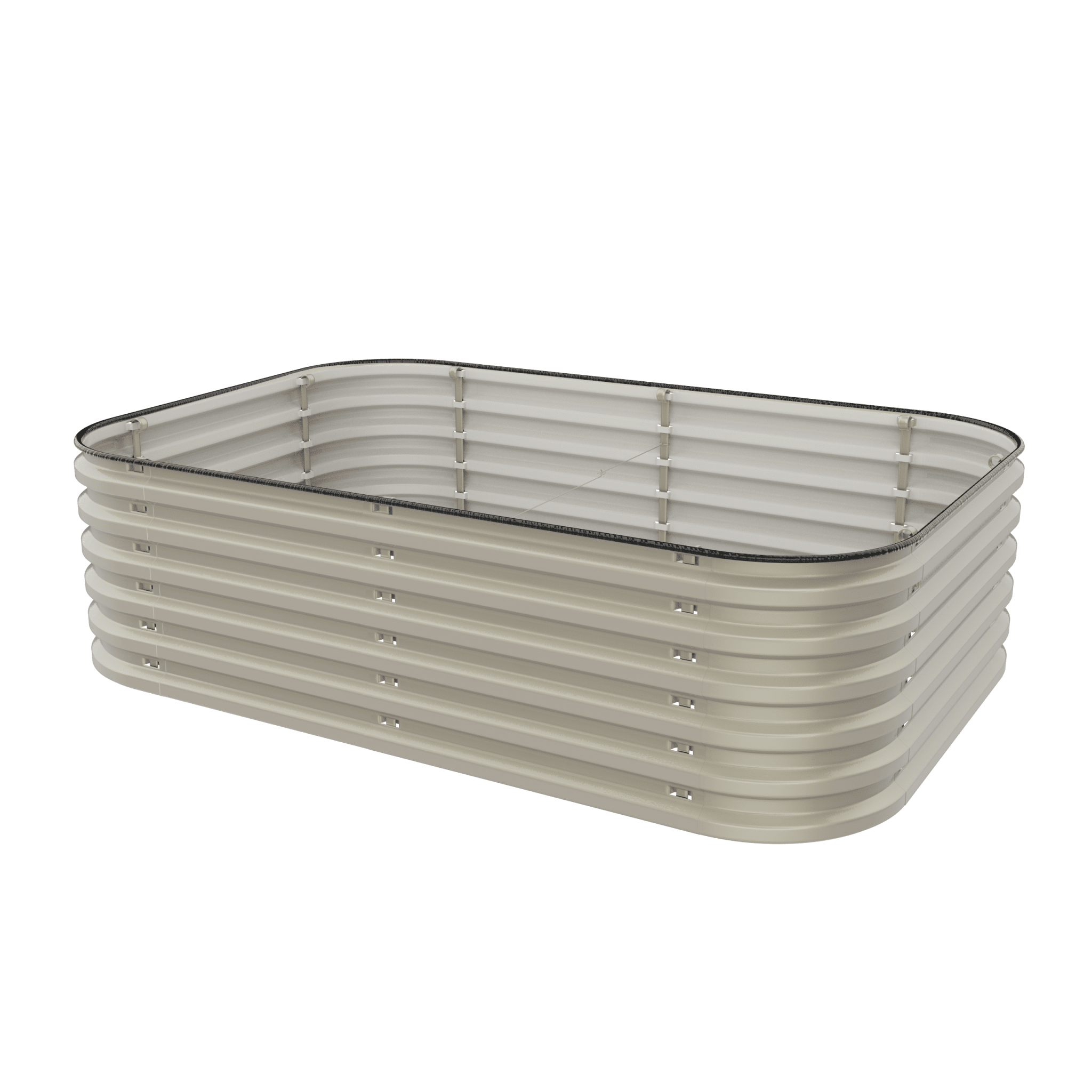 Gro - Rite "No Tools Needed" Premium Metal Raised Garden Bed Kit - HearthHub