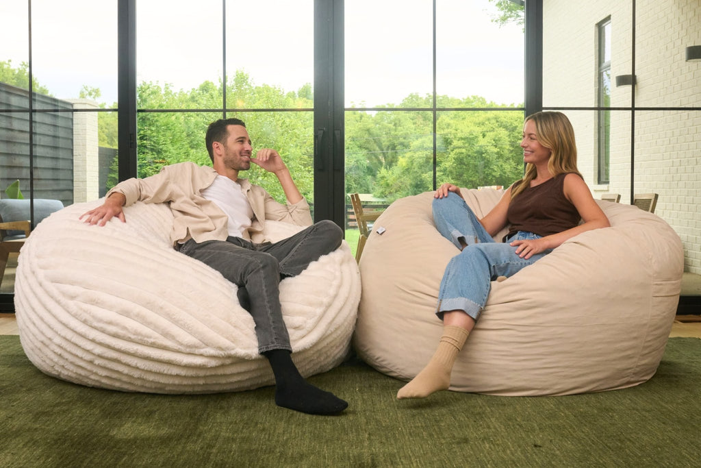Classic Bean Bag Chair (Standard) - HearthHub