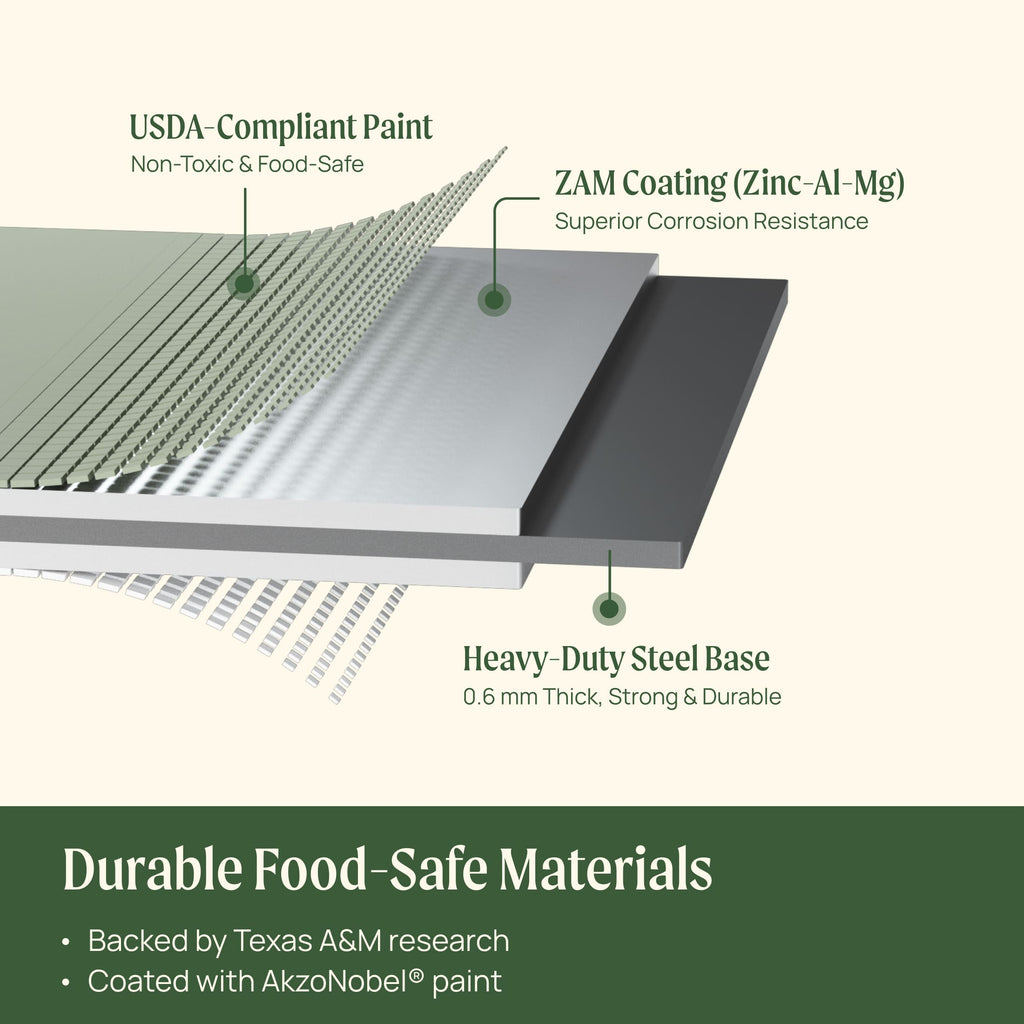 17" Tall 9 In 1 Large Modular Metal Raised Garden Bed Kit - HearthHub