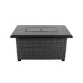 Lassen Square Firepit Table - HearthHub