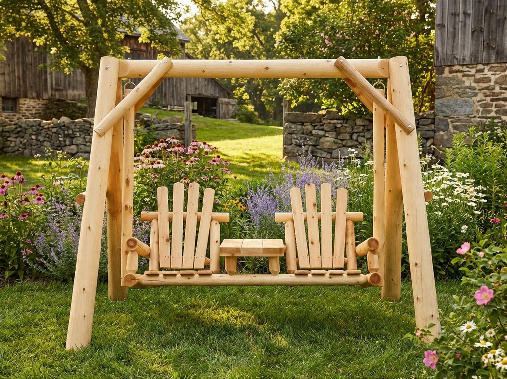 Backyard Wooden Swings for Your Garden