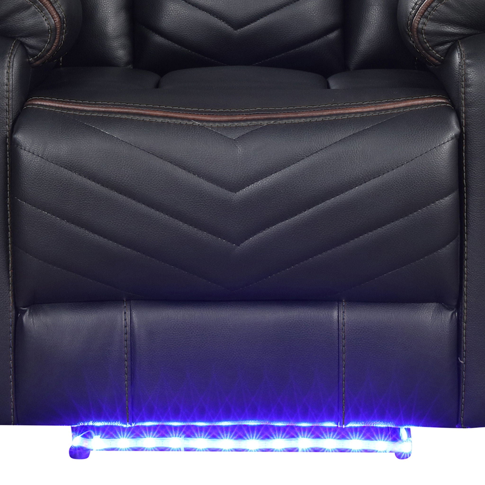 Challenger - LED Power Recliner Chair - HearthHub