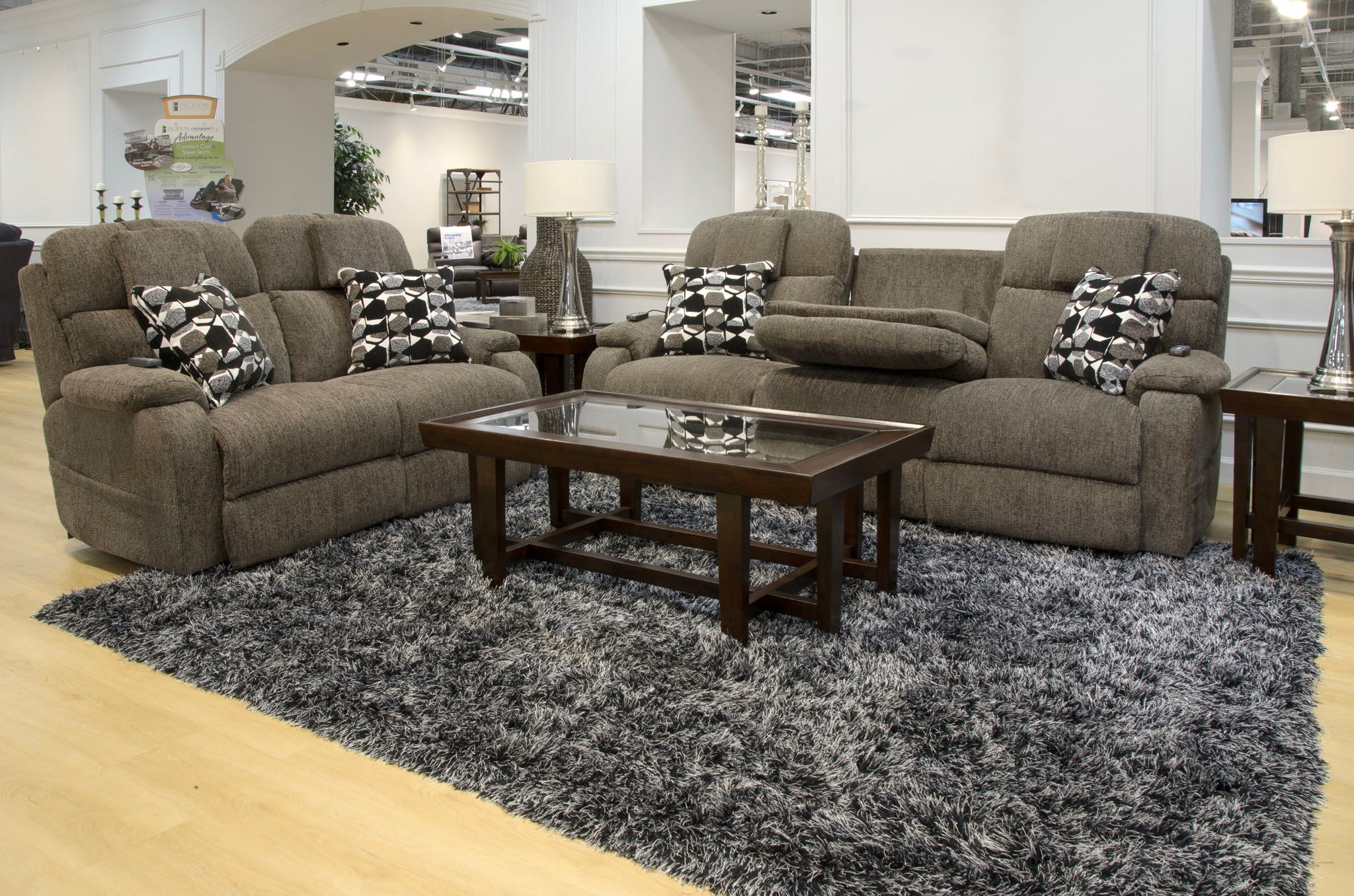 Oasis - Power Reclining Loveseat - Fossil - HearthHub