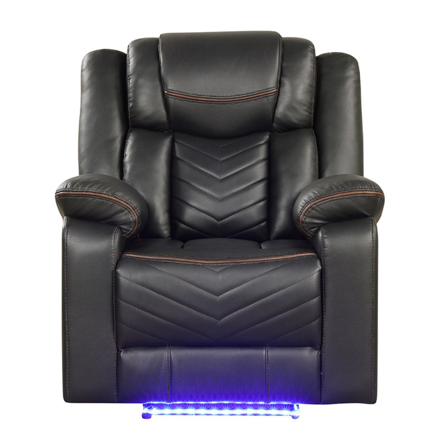 Challenger - LED Power Recliner Chair - HearthHub