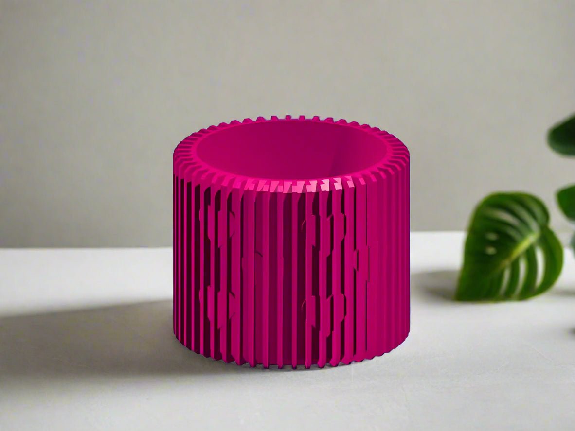 Modern Heart - Shaped Planter with Drainage & Saucer – Unique Valentine’s Day Gift for Plant Lovers, 3d Printed Planter Home Hosting Decor, - HearthHub
