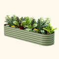 17" Tall 9 In 1 Large Modular Metal Raised Garden Bed Kit - HearthHub